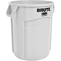 Rubbermaid Commercial Products FG261000 WHT Cubo de Basura- Capacidad de 37.9 L- Blanco